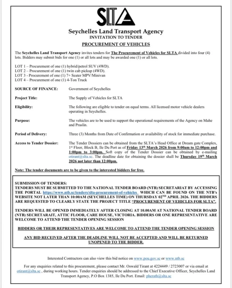 Road Widening at Port Glaud Cemetery (Phase 3)